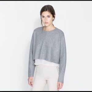 ZARA gray top